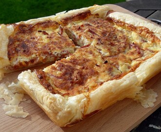 Quiche Lorraine with Slow Cooked Pulled Gammon