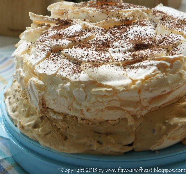 Tort bezowy daquas - dakłas / meringue cake daquas