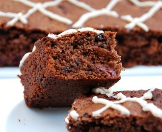 Double Chocolate and Cherry Cake
