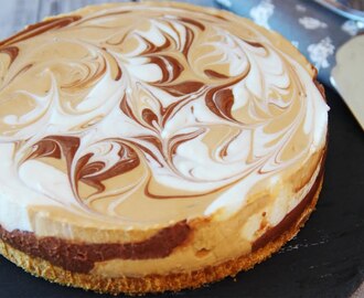 No-Bake Nutella & Dulce de Leche Cheesecake | El Mundo Eats recipe #114
