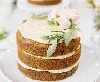 Gluten-Free Carrot Cake with Vegan Cream Cheese Frosting