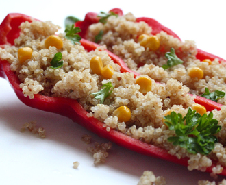 Aanrader: Zoete puntpaprika’s gevuld met quinoa