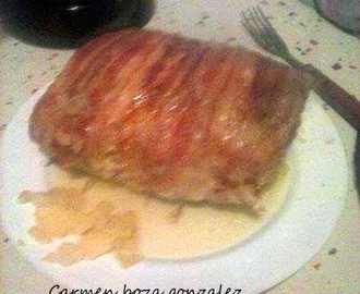 Lomo de cerdo envuelto con bacon en Olla GM