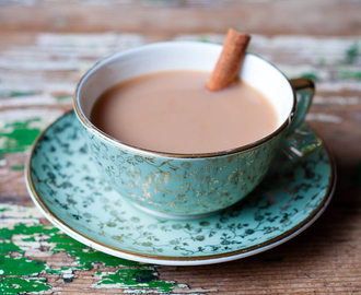 Indian chai tea latte