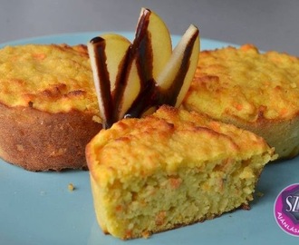 Light paleo diós-sárgarépás muffin