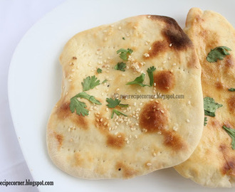 Naan Recipe - How to make Butter Naan in Oven