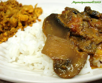Kalan Kulambu/ Kuzhambu( Mushroom Curry.)