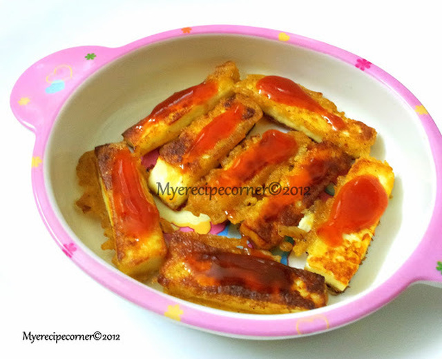 Paneer Fingers( Tawa roasted)- Kids Lunch box recipes Indian