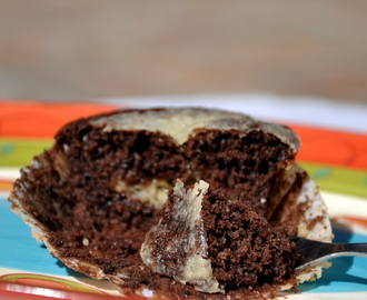 Chocolate Cheesecake Brownie Cupcakes