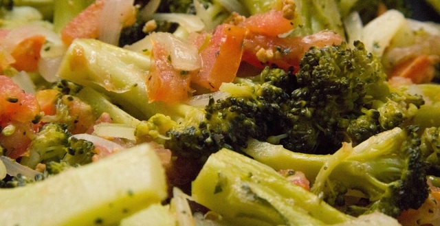 Receita Salada de Brócolis e Tomate