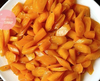 Geglaceerde worteltjes (foodblogswap)