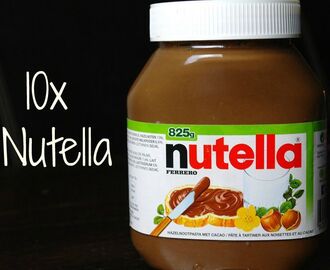 LMF’s favorites: 10 x recepten met Nutella
