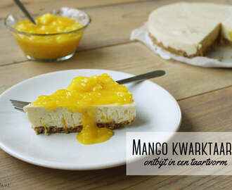 Mango kwarktaart ontbijt + Agar Agar weetjes
