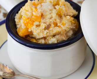 Russian Monday: "Kasha" - Millet Porridge with Butternut Squash & Golden Raisins