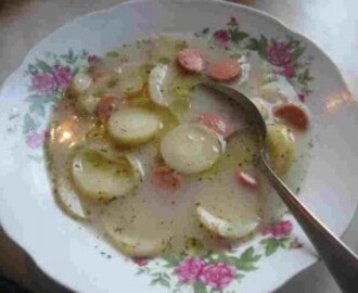 Paszternák leves, azaz “krumpli leves”