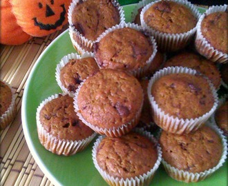 „Halloween” csokis muffin