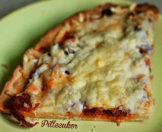 Paleo vékony tésztás pizza, olyan igazi