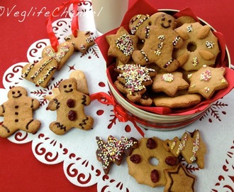 Biscotti pan di zenzero (gingerbread cookies)