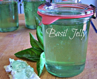 Fresh Basil Jelly