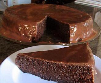 Tentaçao de chocolate - bolo de chocolate sem farinha