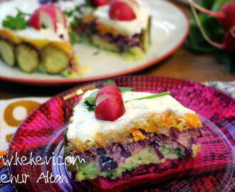 Renkli Patates Pastası / Ayşenur Altan Yemek Tarifleri
