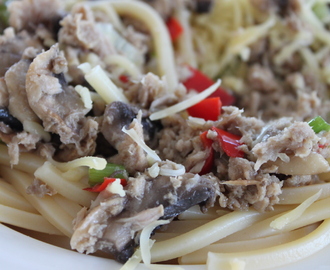 Makkelijk op maandag: snelle pasta met tonijn