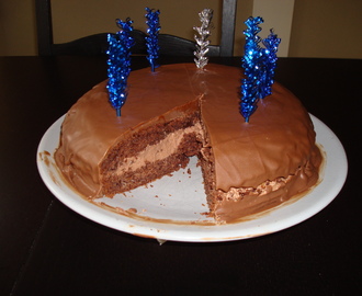 Enkel chokladtårta