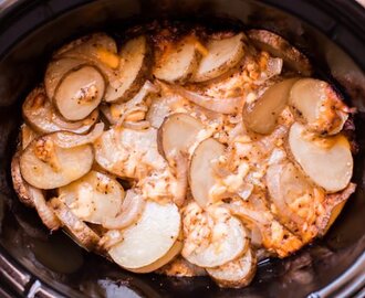 Slow Cooker “Campfire” Potatoes