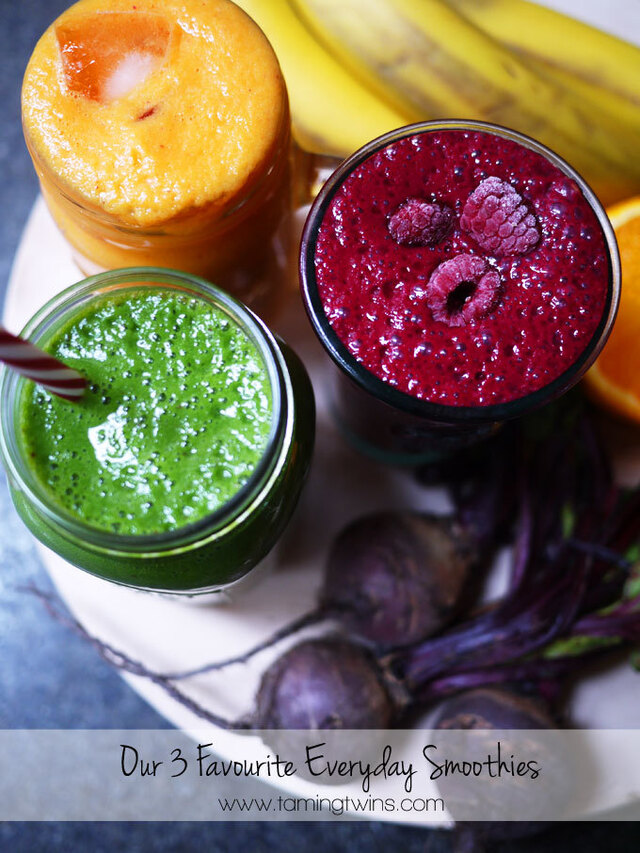 3 Favourite Smoothies & A Froothie Love Affair
