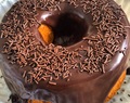 Sensacional bolo de cenoura com cobertura de brigadeiro de chocolate