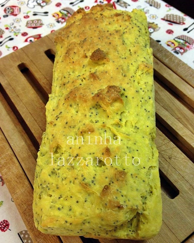 Pão de Forma com Chia - sem glúten e sem lactose