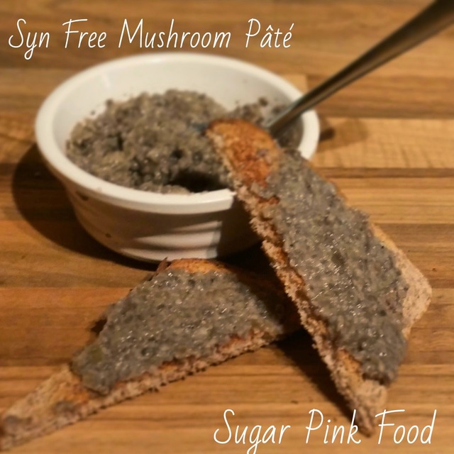 Slimming World Recipe: Syn Free Mushroom Pâté