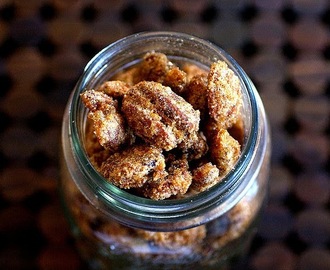 Joululahjaidea: Mausteiset karamellisoidut pähkinät