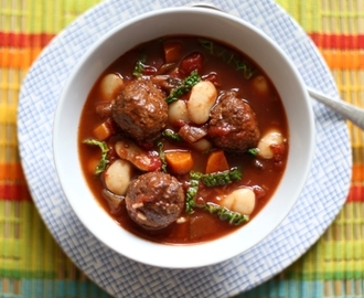 Slow Cooker Spiced Meatball Stew