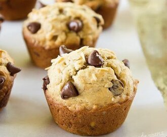 Banános csokis muffin