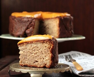 Parsnip, Maple and Nutmeg Cake with Sweet Potato and Ginger Frosting