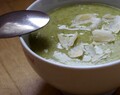 Soupe de brocolis au parmesan