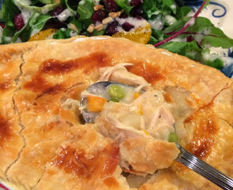 Love in a dish :)  My homemade chicken pie will comfort your heart and soul!  Enjoy :)