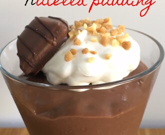 Nutella pudding