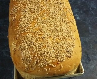 Pan casero integral con semillas 
