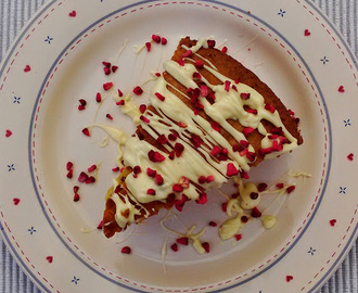 White Chocolate and Raspberry Cake