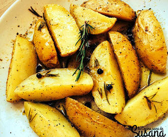 Patatas al romero horneadas en el microondas, ¿engordan o no?