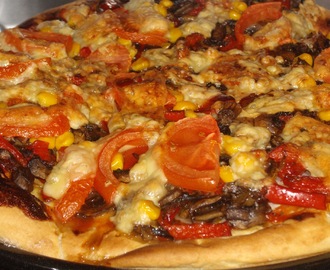 Idealna domowa pizza. Najlepsza pizza! I przepis na sosy do pizzy:)