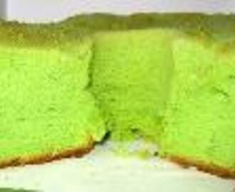 Groene cake : Kue Pandan Dua