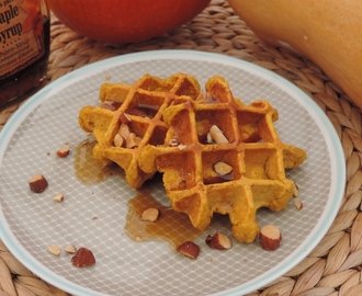 Pompoen havermout wafels – Gezond ontbijten in de herfst