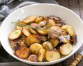Grilled Potato Packets with Shallots and Thyme
