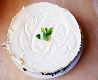 Lime Mousse Cheesecake [No Bake]