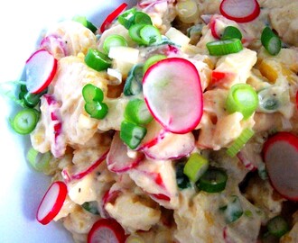 leichter Kartoffelsalat mit Sesam