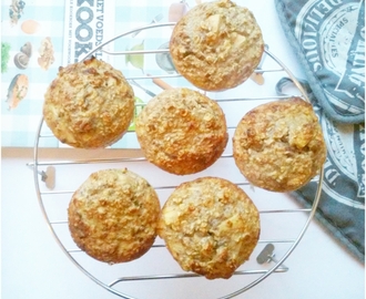 Gezonde appel kaneel muffins