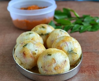 Chettinad Kara Kuzhi Paniyaram Recipe – South Indian Breakfast Recipes